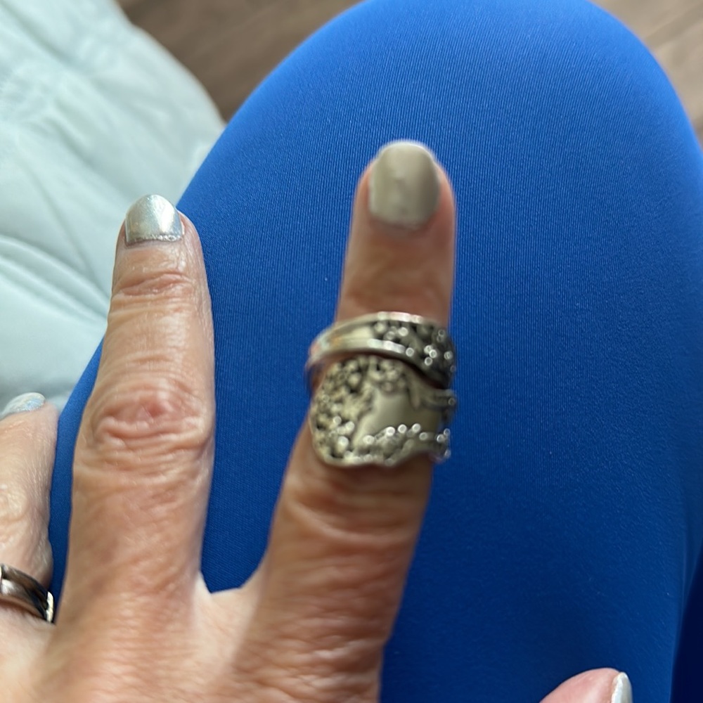 925 spoon ring - Picture 2 of 3